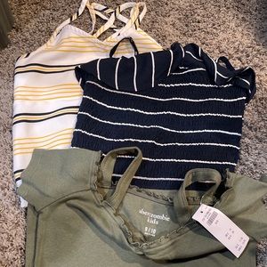 Girls Abercrombie Tops - Size 9/10